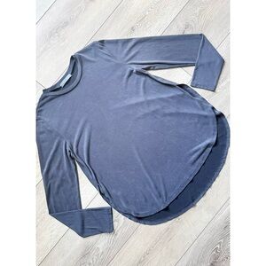 Cherish Split Hem Hi-Low Long Sleeve Top *No Size Tag*